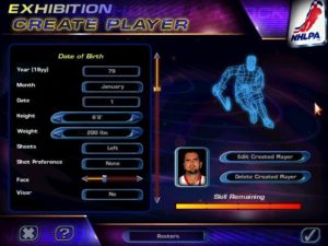 Front End UI: Player Creation